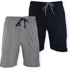 Hanes Men's 2-pack Knit Sleep Shorts, 4XL, Dark