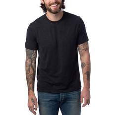 Alternative Herr Modal Tri-Blend Crewneck T-shirt - Vit