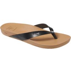 Brown - Women Flip-Flops Reef Cushion Bounce Court Sandals Black/Natural