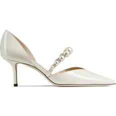 Slip-on - Weiß Pumps Jimmy Choo Aurelie 65