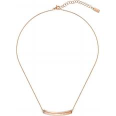 HUGO BOSS Insignia Necklace - Rose Gold