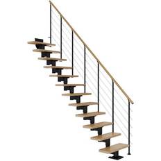 Dolle Cork Ligeløb Sort-STYLE 6-Lakeret Eg-13 259 - 315 cm