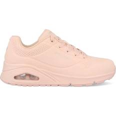 Skechers Rosa Skor Skechers Uno Frosty Kicks W - Lt Pink Durabuck Textile Trim