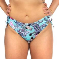 Dame - Turkise Bikiniunderdeler Damella Natalie Paisley Flower Brief