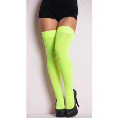 Leg Avenue Nylon Over The Knee O/S NEON G