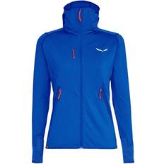 Salewa Agner Hybrid Polarlite Durastretch Felpa Con Cappuccio Donna - Blu