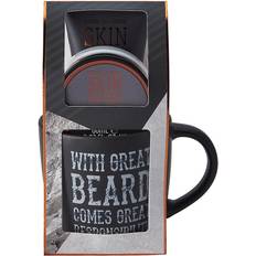 Style & Grace Skin Expert Beard Gift Set Beard Balm, Beard Shampoo, Mug