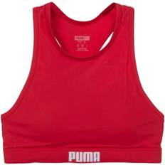 Røde BH-er Puma Racerback Bikini Top