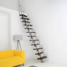 Treppen & Geländer Byggera Minka Raumspartreppe Monaco Walnuss