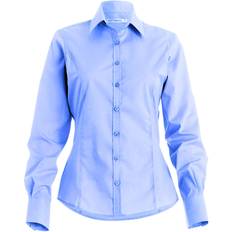Kustom Kit Damen Arbeitshemd Langärmlig - Hellblau