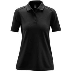 Stormtech Womens/Ladies Endurance HD Polo Shirt (Black/Dolphin)