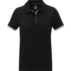 Elevate Morgan Short-Sleeved Polo Shirt - Grigio/Blu/Rosso