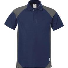 Gul Polotrøjer Fristads Poloshirt - Indigoblå