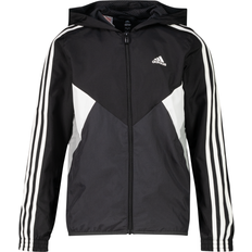 Turkis Hoodies Børnetøj adidas Essentials Hættetrøje - Sort