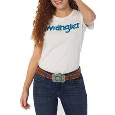 Wrangler Women T-shirts Wrangler Women's Short Sleeve Fitted Graphic T-shirt