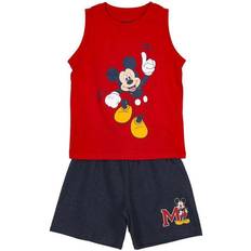 Niña Prendas de noche Mickey Mouse-Pijama de Verano - Talla-2