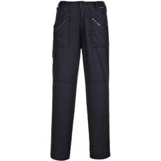 Portwest Womens/Ladies Cargo Trousers (XS R) (Black)