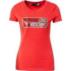 Love Moschino Kläder Love Moschino T-shirt ljusröd