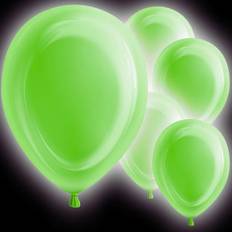 Led balloner Globos LED-balloner Grønne 5-pak