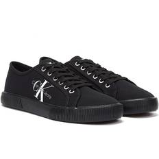 Calvin klein essential sneakers dam Calvin Klein Jeans – Essential – Svarta sneakers i vulkaniserat gummi-Svart/a