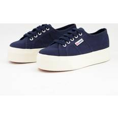 Superga flatform trainers in