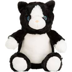 Mumbles Printme katt plyschleksak Black/White 26cm