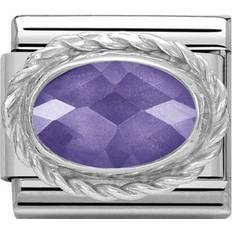 Nomination Classic Violet Cubic Zirconia Charm