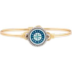 Luca + Danni Women's Seattle Mariners Petite Bangle Bracelet