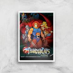 Warner Bros Thundercats Giclee Print A2 White Frame Framed Art