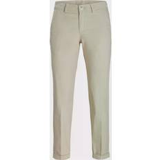 Jack & Jones JJXX slim leg chino trousers in ecru-Neutral