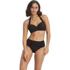 Seafolly Collective Twist Halter - Schwarz