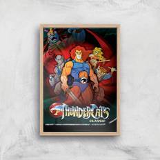 Warner Bros Thundercats Giclee Print A3 Wooden Frame Framed Art
