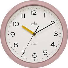 Acctim 22850 29 x 29 x 6.8 x 29 cm Dusty rose Wall Clock