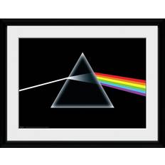 Rosa Bilder GB Eye Pink Floyd Dark Side of the Moon Framed Print 30x40cm Bild