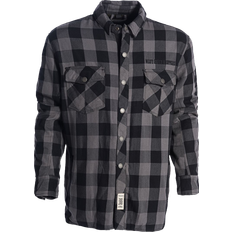 West Coast Choppers MC-Skjorte West Coast Choppers Aramid, Grøn/Sort