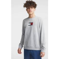 Tommy Hilfiger Sudaderas Tommy Hilfiger Tape Graphic Sweatshirt P01 - Light Grey Unisex