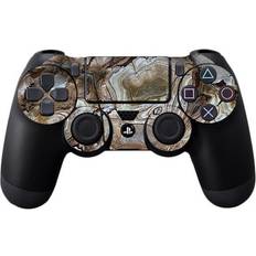 Gaming Sticker Skins MightySkins PS4 Vinyl Controller Skin - Brown Marble