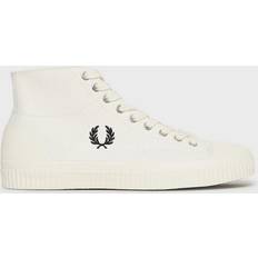 Fred Perry Dam Skor Fred Perry Sneakers Hughes Mid Canvas Natur