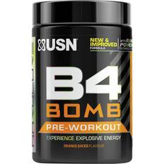 Magnesium Pre-Workout USN B4 Bomb Extreme 300g-Orange Pre-Workout Supplements