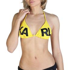 Giallo Bikini Karl Lagerfeld Pezzo Di Sopra Del Bikini