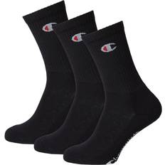 Champion Crew Socks 3-pack - Black