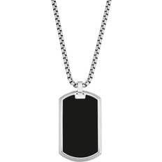 s.Oliver Necklace - Silver/Black