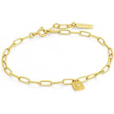 Oro Pulseras Ania Haie Chunky Chain Padlock Bracelet