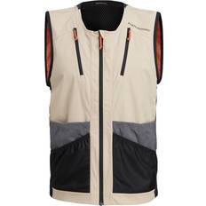 Beige Chalecos Peak Performance Vislight Utility Vest - Beige/Grey Female