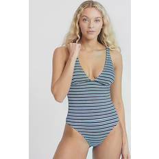 Superdry Damen Badeanzüge Superdry Edit Stripe Swimsuit