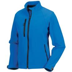 Jerzees Giacca Softshell da Donna Resistente - Nero/Verde/Rosso