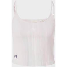 Superdry Vrouw Mouwloze shirts Superdry Code Essential Tanktop met Bandjes - Roze Grootte