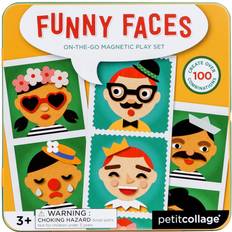 Juguetes Petit Collage Funny Faces Magnetic Play Set