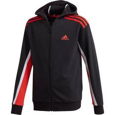 Adidas XS Hoodies adidas "Tröja med huva Unisex B BOLD FZ HD Barn (Färg: Blå, XS)