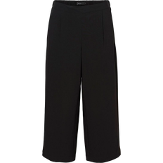 Vero Moda Pantalon À Jambe Wide Leg Fit Pull On - Noir